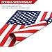 Anley Double Sided Premium Garden Flag, US National Garden Flag - American United States July 4th Independence Day Patriotic Decorative Yard Flags - Weather Resistant & Double Stitched - 18 x 12.5 Inch