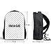 HUGSIDEA Fashion Black Dinosaur Backpack Small Animal School Bag for Toddler Baby