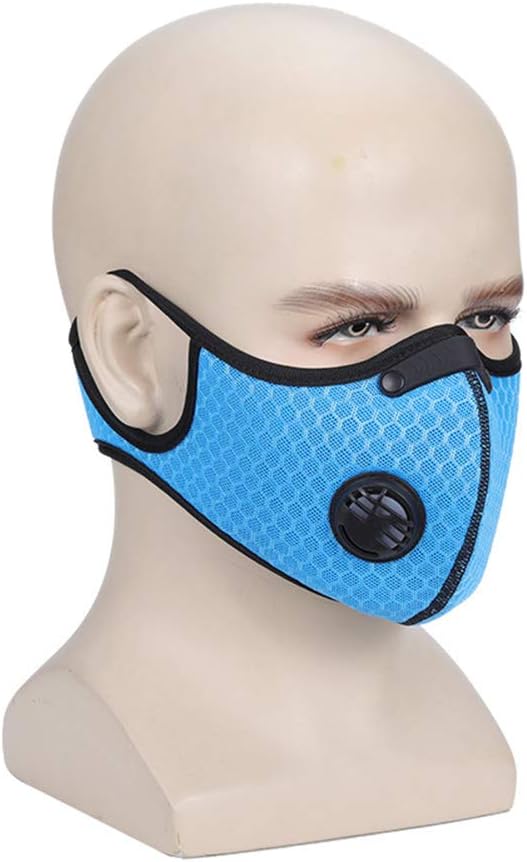Safety Masks ๏ผ Sports Cycling Masks Cycling Running Training Oxygen Barrier Masks Masks Endurance Exercise Masks,Black