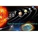 Homics 9pcs Glow in The Dark Planets Wall Decals Peel and Stick Solar System Wall Stickers Luminous DIY Nursery Wall Decor for Kids