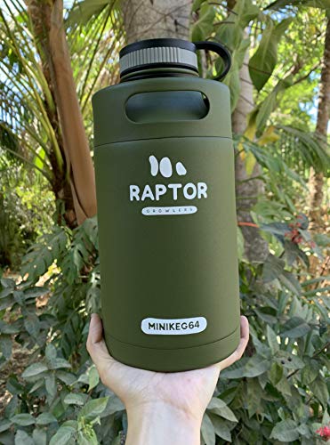 2 Raptor+Growlers+MiniKeg+Insulated+Stainless