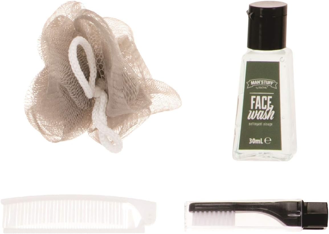 Man'Stuff Festive Countdown 24 Day Bath & Body Beauty Advent Calendar for Men Containing Cleansing and Grooming Essentials for Men: Kitchen & Dining