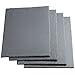 VonShef Natural Slate Placemat and Coaster Dining Table Set for 4 People, Anti Skid and Heat Resistant, 8 Piece, 16 x 12 Inches