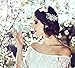 Wedding Hair Accessories Bridal Hair Comb Pearl Silver and White Floral Hair Pin Headpiece - For Brides and Bridesmaids