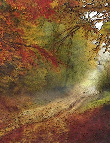Notebook: autumn forest walk outdoor nature color season seasons by Wild Pages Press