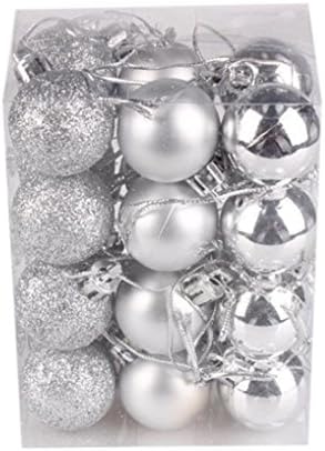 Sumen Xmas Ball Ornaments 24-Pack 30mm Christmas Tree Ball Bauble Hanging Home Party Decor