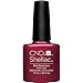 Creative Nail Design Shellac UV Color Coat Red Baroness