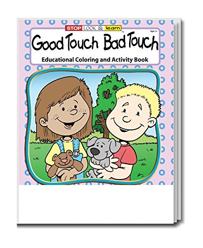 Good Touch Bad Touch Kid's Coloring & Activity Book in Bulk (25-pack)