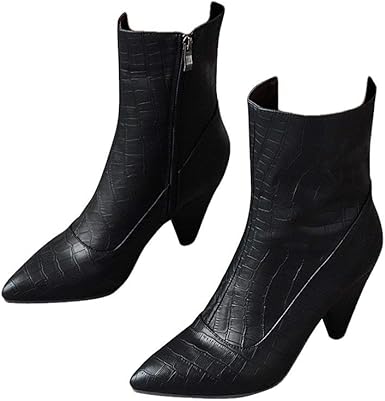 ladies black calf boots