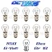 Octane Lighting 1158 6 Volt 6V Tail Light Brake Stop Turn Signal Lamp Bulbs Box Of 10