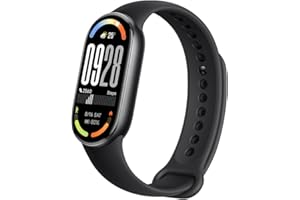 Xiaomi Mi Smart Band 10 (2025) Global Version - 1.72" AMOLED Display | 21 Days Battery Life | Touchscreen, Multi-Sport Tracker, Activity Tracker, Heart Rate Monitor | BT5.4 - (Midnight Black)