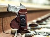 OUTBAGS USA LS3CPX Full Grain Heavy Leather IWB Conceal Carry Gun Holster for SCCY CPX-1 & CPX-2 9mm. Handcrafted in USA.