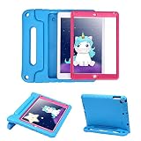 HDE Case for iPad 9.7-inch 2018 / 2017 Kids Shockproof Bumper Hard Cover Handle Stand with Built in Screen Protector for New Apple Education iPad 9.7 Inch (6th Gen)/5th Generation iPad 9.7