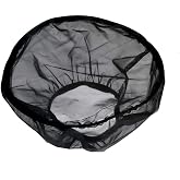 Motorcycle Air Cleaner Rain Sock Cover, Water Resistant Dust Shield, Stretch Fit Slip-On Pre Filter Wrap for Round Air Filter, Quick Install for Street Cruiser Touring Riding​