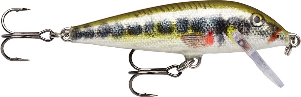 Rapala CountDown Lure with Two No. 7 Hooks, 1.5-2.4 m Swimming Depth, 7 cm Size, Live Vairon
