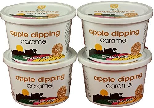 Daffy Farms Traditional Apple Dipping Caramel - Four 20oz Containers