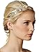 Mariell Freshwater Pearl and Crystal Bridal Headband Hair Vine - Handmade Design