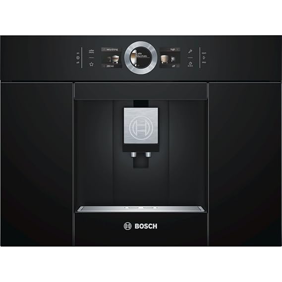 Bosch CTL636EB6 Fully Automatic Espresso Machine, Builtin Coffee Maker