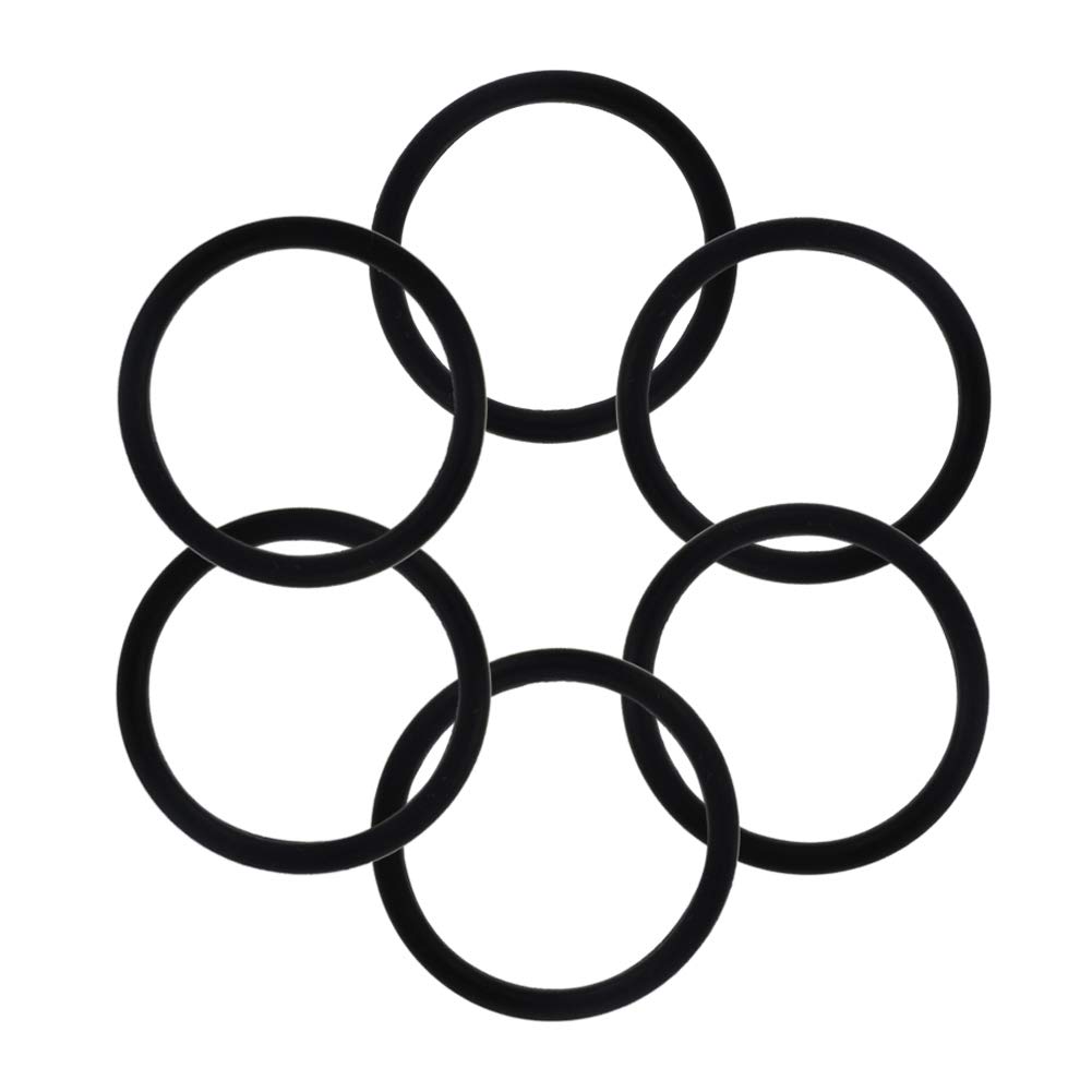 Othmro 10 Pcs Rubber O-Rings, Nitrile Rubber Washers Seal O Rings 48mm OD 40mm ID 4mm Width, Sealing Gasket for Taps, Plumbing