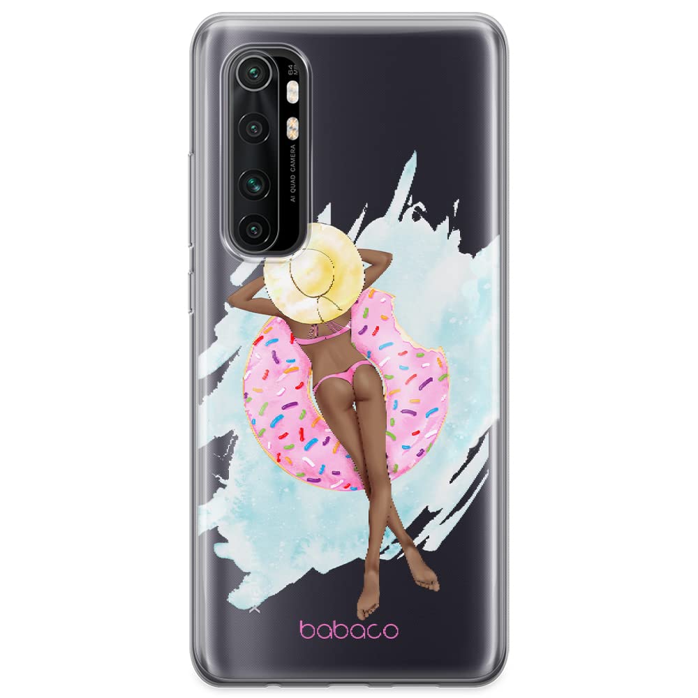 Babaco ERT GROUP mobile phone case for Xiaomi MI NOTE 10 Lite original and officially Licensed pattern Girls 006 optimally adapted to the shape of the mobile phone, partially transparent