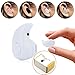 Mini Smallest PChero Invisible Wireless Bluetooth Headphones Headset Earphones Earbuds with Mic For iPhone, iPad, Samsung, and Most Bluetooth Smartphones, Perfect for Using at Work Office - [White]