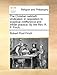 The Christian Sabbath Vindicated, in Opposition to Sceptical Indifference and Infidel Practice. by the REV. R. P. Finch, ... - Robert Pool Finch