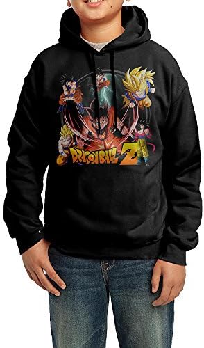 Boys Render Dragon Ball Z Goku Hoodie Black
