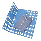 Yofit Clothes Folder Board T-shirt Folding Board Adjustable Laundry Folder Blue