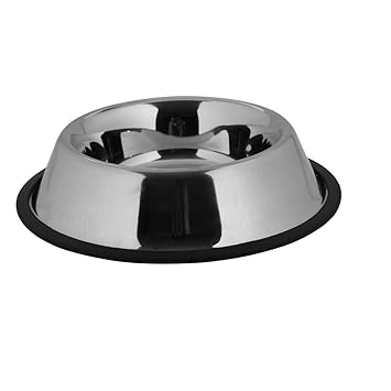 Pets Empire Stainless Steel Pet Bowl, 450 ml (Set of 2)