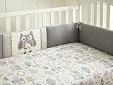 Levtex Baby Night Owl 4 Piece Crib Bumper Set