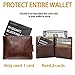 RFID Blocking Card | NFC Contactless Cards Protection | Protect Your Entire Wallet | No More Need for Single Sleeves | for Men or Women, Credit Card Holder, Wallets or Passport (White)