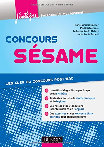 Concours SÉSAME