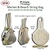 Simple Ecology Organic Cotton Heavy Duty Double Handle String Bag; Natural 3 Pack