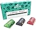 Puretural Luffa Soap Gift Box Set of 3 x 100 Grams Includes 1x Mangosteen, 1x Papaya, 1x Green Tea Loofah Soap Bar with Honey Aromatherapy to clean dark spots body scrub for Stretch marks Whitening