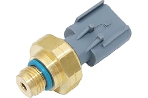 Polcatay Oil Pressure Sensor, Sensitive and High Temperature Resistant Parts, 3 Pin Plug and Play Exhaust Gas Pressure Sensor, Compatible with Foton Cummins 4928594 4921746 68002442AA (Multicolored)