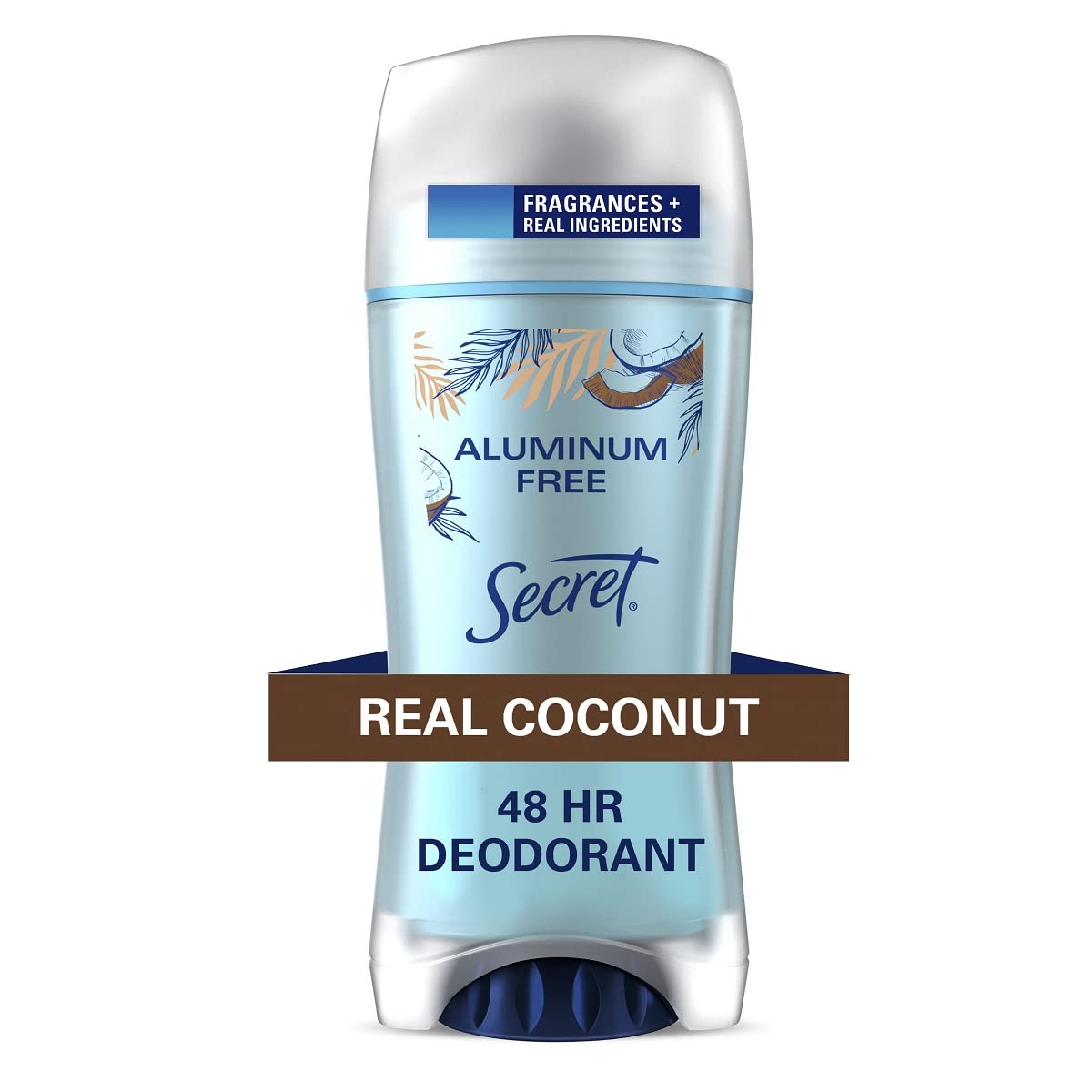Photo 1 of Secret Aluminum Free Deodorant for Women, Coconut, 2.4 oz