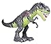 CifToys Ultimate Tyrannosaurus Rex Dinosaur Toys–Large & Realistic Jurassic T-Rex Action Figure with Real Sounds, Walking, Moving & Glowing Dino Figurine, Perfect Gift–Battery Powered (Green)