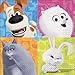 Secret Life of Pets Part 2 NEW Birthday Party Supplies Pack for 16 Guests Plates Cups Napkins Table Cover Premium Cutlery