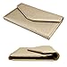 ZOPPEN Passport Holder Women/Men, Multi-purpose Rfid Blocking Travel Passport Wallet Travel Essentials Tri-fold Document Organizer Holder, Champagne