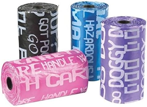 Moondon Dog Waste Bag Bulk Packs for LESS 12 Styles of Poopie Bags for Dogs Low Prices