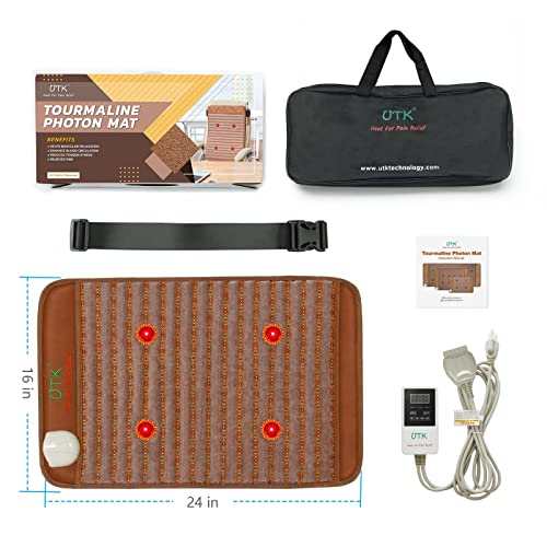 UTK Infrared Heating Pad, Far Infrared Heating Pad with Photon, Full