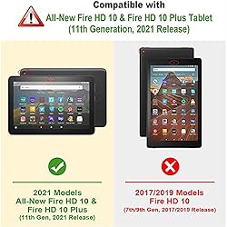 BWOOLL Case for All-New Fire HD 10/Fire HD 10 Plus