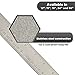 Breman Precision Metal Ruler 12 Inch Cork Back - Straight Edge 12 Inch 2 Pk - Flexible & Non-Slip Stainless Steel Metal Ruler with Cork Backing - Imperial & Metric Graduations for Precision Measuring