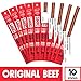 CHOMPS Grass Fed Beef Jerky Meat Snack Sticks, Keto, Whole30 Approved, Paleo, Low Carb, High Protein, Gluten Free, Sugar Free, Non-GMO, Nitrate Free, 90 Calories 1.15 Oz, Original Beef 10 Pack primary