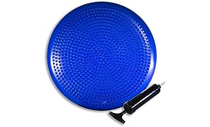 Stages Learning Sensory Builder Active Attention Chair Cushion for Wiggly Bottom Kids Seat, Blue, 13" X 2.5