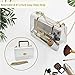 S SUNINESS Clear Purse Stadium Bag - Women Ladies Transparent Crossbody Handbags with Removable Long Chain (Clear Purse)