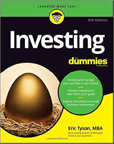 Investing For Dummies by Eric Tyson