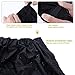 WINOMO Outdoor Gaiters Outdoor Waterproof Ankle Walking Gaiters Hiking (Black) 1 Pairs