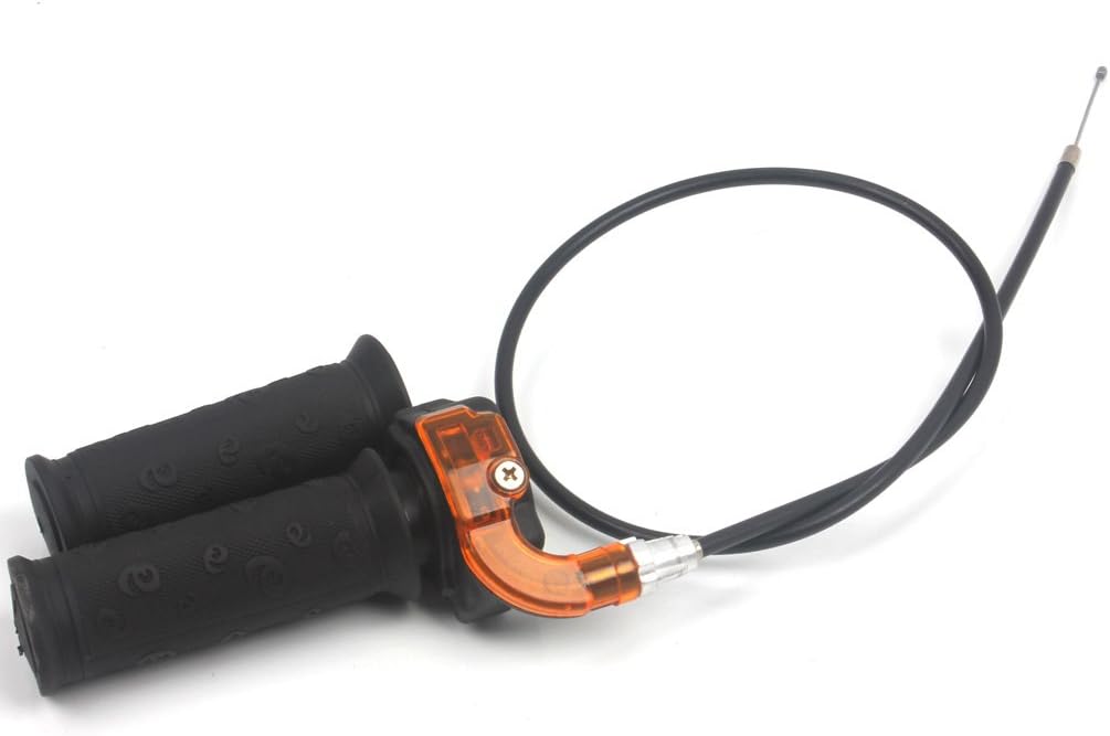 WEIYINGSI 22mm (7/8") Handle Grip Throttle Clamp Throttle cable 49cc Pocket Bike Mini Moto Quads