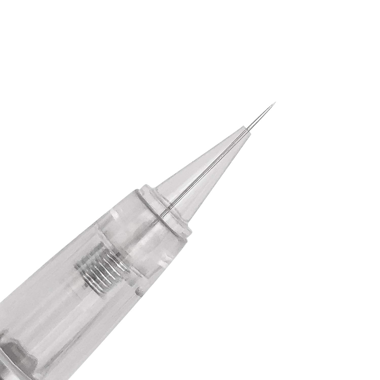 Pinkiou 1RL Round Tattoo Needles for Permanent Makeup Tattoo Pen Machine (Pack of 10)